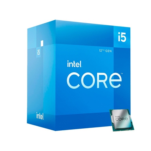 [ 383118] Procesador Intel Core i5-12400, 2.50/4.40GHz 18MB SmartCaché, LGA1700, 117W, Intel 7(10nm)