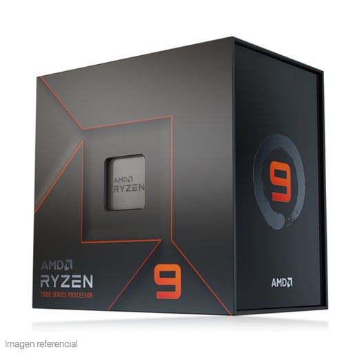 [ 401074] Procesador AMD Ryzen 9 7900X 4.7/5.6GHz, 64MB L3, 12-Core, AM5, 5nm, 170W.