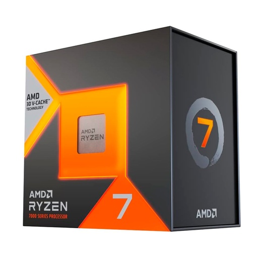 [ 415618] Procesador AMD Ryzen 7 7800X3D 4.20 / 5.00 GHz, 96MB L3 Cache, 8-Cores, 5nm, TDP: 120W