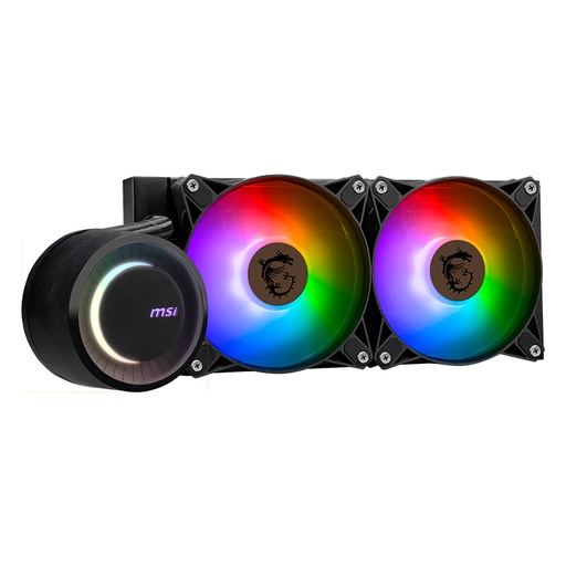 [ 441485] Refrigeracion líquida MSI MAG CORELIQUID E240 / Cantidad de ventiladores: 2, Color Negro.