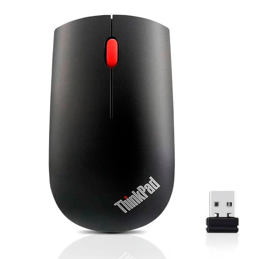 [ 445499] Mouse Lenovo Thinkpad, Inalambrico (Con receptor USB), Ambidiestro, Sensor Optico, Negro