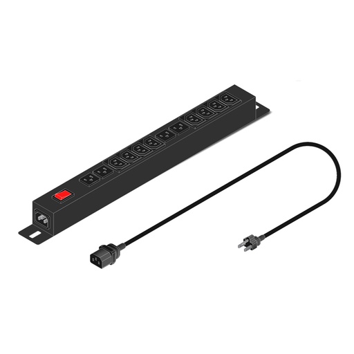 [ 437143] Unidad de Distribución de Energía (PDU), Modelo: PDU-H-12T-10A-4(N5-15R)-8(C13)-C14-1U