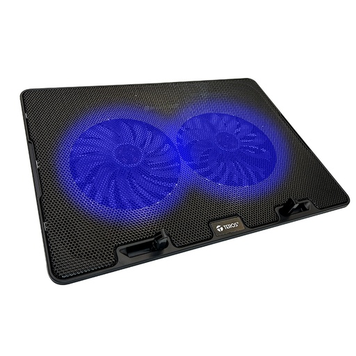 [ 354199] Cooler TEROS TE-7020N, compatible con notebooks de hasta 15.6", 2 fan de 12cm